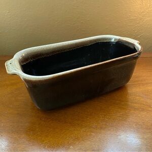 Vintage Pfaltzgraff Brown Drip Glaze 2 qt Loaf Dish
